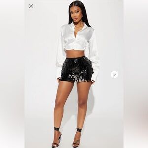Night Moves Mini Skirt - Black